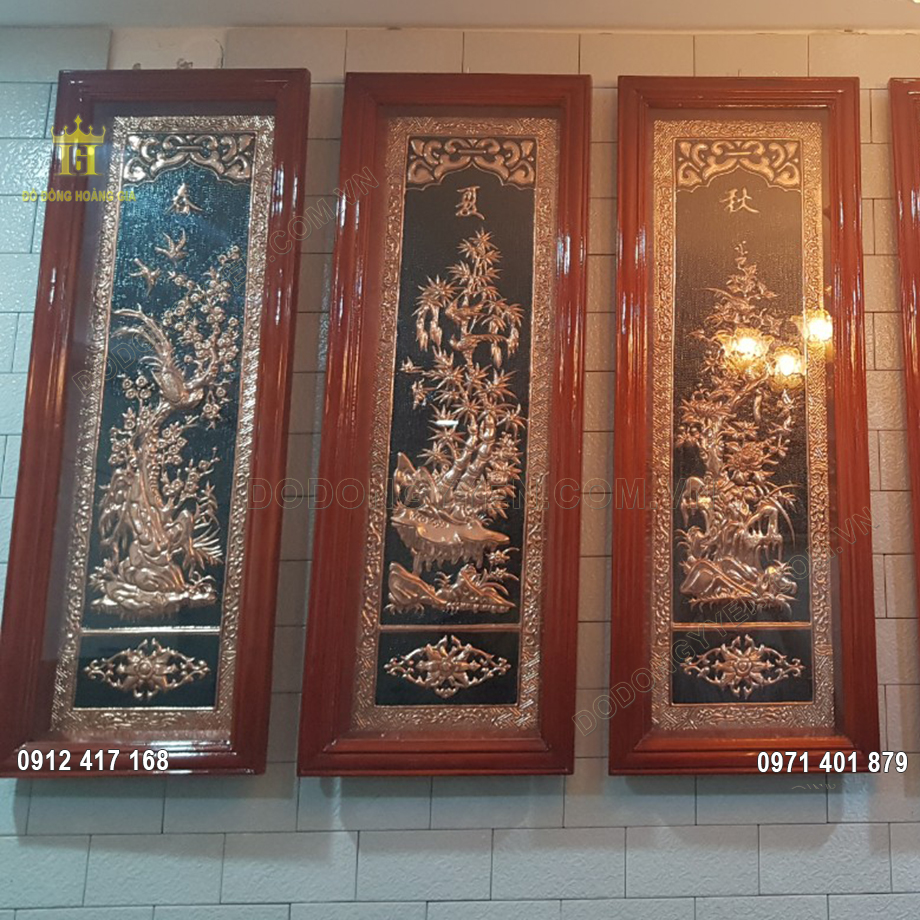 Khung tranh bằng gỗ tự nhi&ecirc;n v&ocirc; c&ugrave;ng đẹp v&agrave; chắn chắn
